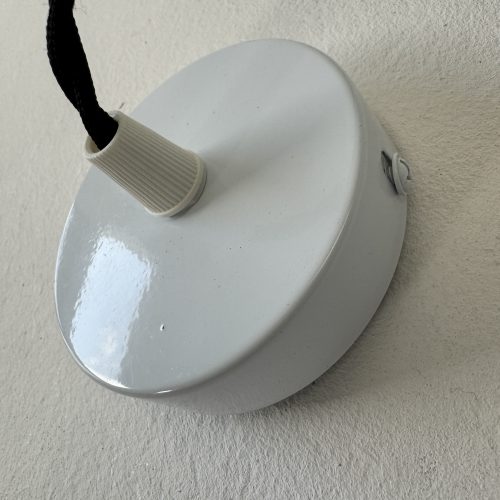 SUSPENSION DENTELEE EN OPALINE / ref : L2034