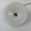 SUSPENSION DENTELEE EN OPALINE / ref : L2033