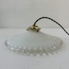 SUSPENSION DENTELEE EN OPALINE / ref : L2033