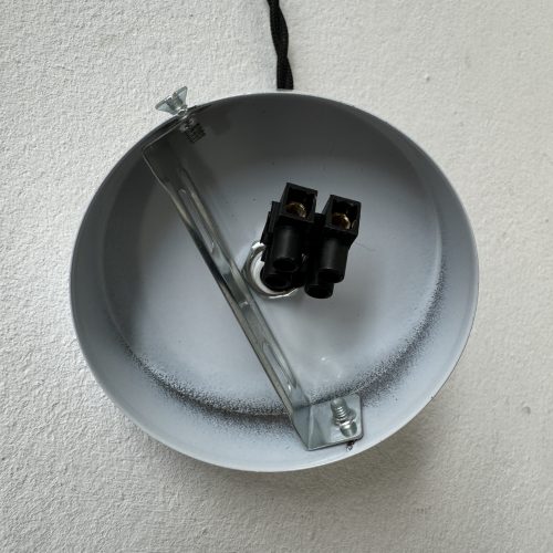 SUSPENSION DENTELEE EN OPALINE / ref : L2035