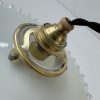 SUSPENSION DENTELEE EN OPALINE / ref : L2035