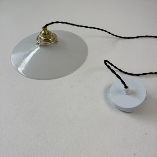SUSPENSION EN OPALINE  / ref : L2047