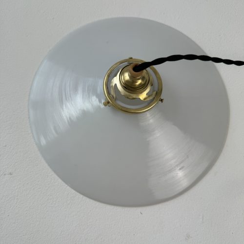SUSPENSION EN OPALINE  / ref : L2047