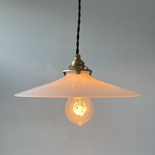 SUSPENSION EN OPALINE  / ref : L2047