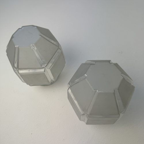 PAIRE SUSPENSIONS HEXAGONALES / ref : L2004