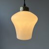 PAIRE DE SUSPENSIONS  EN OPALINE / ref : L2019