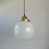 SUSPENSION RONDE EN OPALINE XL / ref : L2071