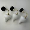 LOT 3 APPLIQUES VERRE VINTAGE / ref : L1916