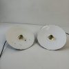 PAIRE SUSPENSIONS EMAILLEES NOIRES  / ref : L0788