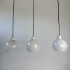 LOT 3 SUSPENSIONS EN VERRE DE CLICHY / ref : L2115