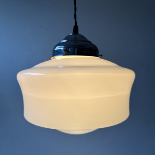 SUSPENSION EN OPALINE 22 CM / ref : L2119
