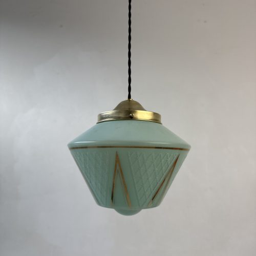 SUSPENSION BLEU-VERT 1950  / ref : L2169