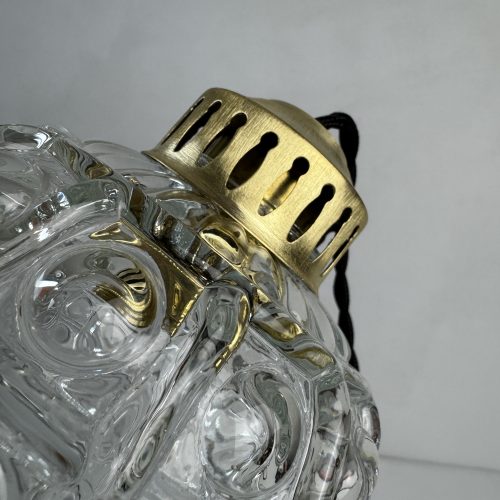 LOT 3 SUSPENSIONS EN VERRE BULLE / ref : L1928