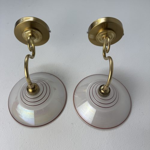 PAIRE D'APPLIQUES VINTAGE / ref : L2201