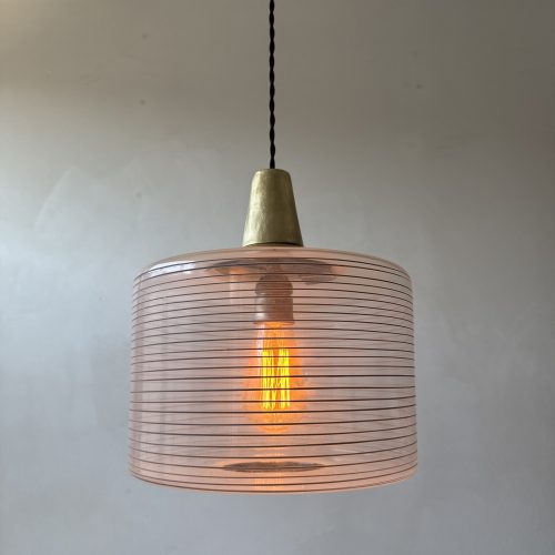 SUSPENSION EN VERRE 1960 / ref : L2239