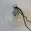 SUSPENSION EN OPALINE ART-DECO / ref : L2116