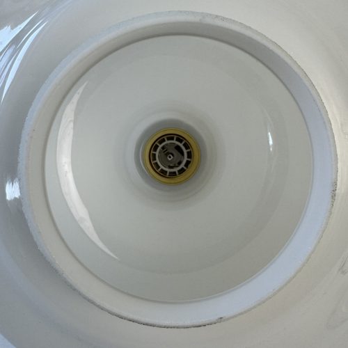 SUSPENSION EN OPALINE ART-DECO / ref : L2116