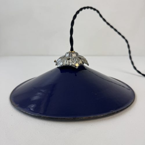 SUSPENSION EMAILLEE BLEUE / ref : L2228