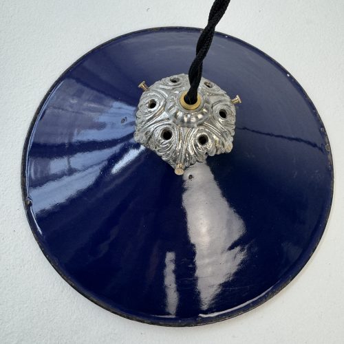 SUSPENSION EMAILLEE BLEUE / ref : L2228