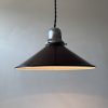 LOT 2 SUSPENSIONS CONIQUES MARRON / ref : L2220