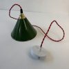 LOT 2 SUSPENSIONS CONIQUES VERTES / ref : L2223