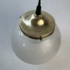 PAIRE SUSPENSIONS VERRE GRANITE / ref : L2221