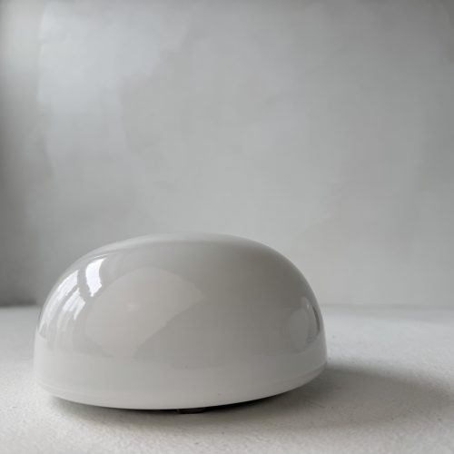 PETITE APPLIQUE RONDE EN OPALINE  / ref : L2235
