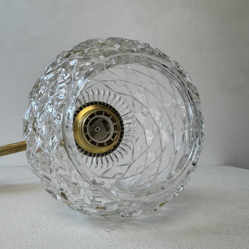 PAIRE D'APPLIQUES VERRE MOULE / ref : L2240