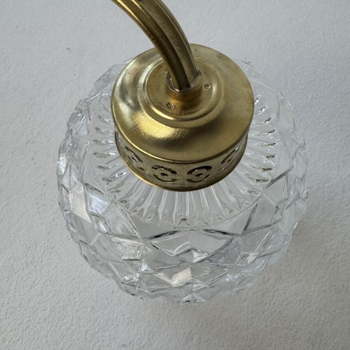 PAIRE D'APPLIQUES VERRE MOULE / ref : L2240