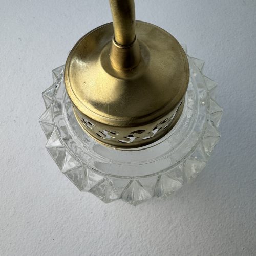 PAIRE D'APPLIQUES VERRE MOULE / ref : L2252