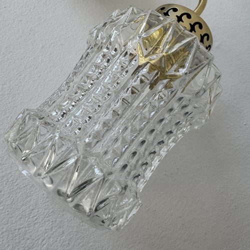 PAIRE D'APPLIQUES VERRE MOULE / ref : L2252