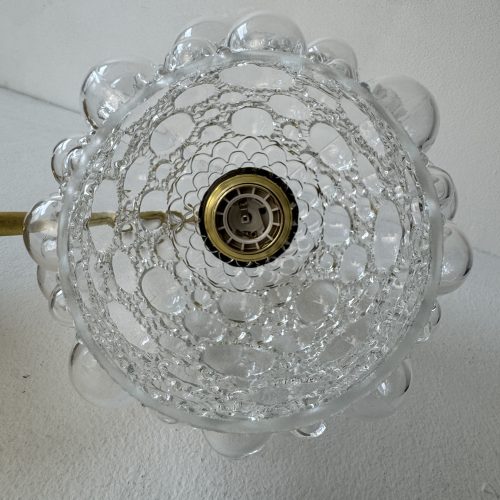 LOT 3 APPLIQUES  EN VERRE BULLE  / ref : L2249