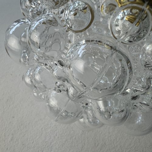 LOT 3 APPLIQUES  EN VERRE BULLE  / ref : L2249