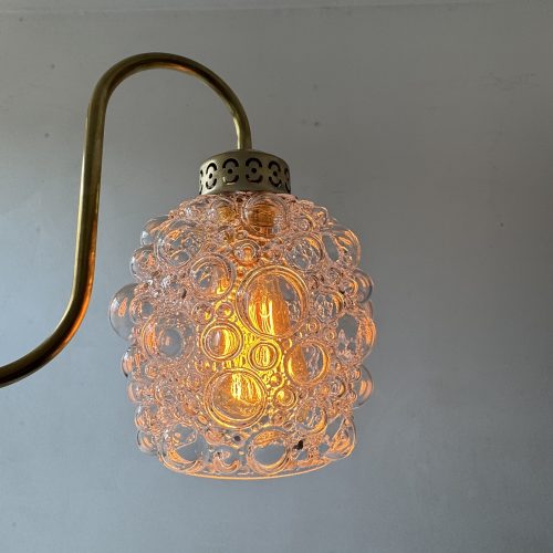 LOT 3 APPLIQUES  EN VERRE BULLE  / ref : L2249