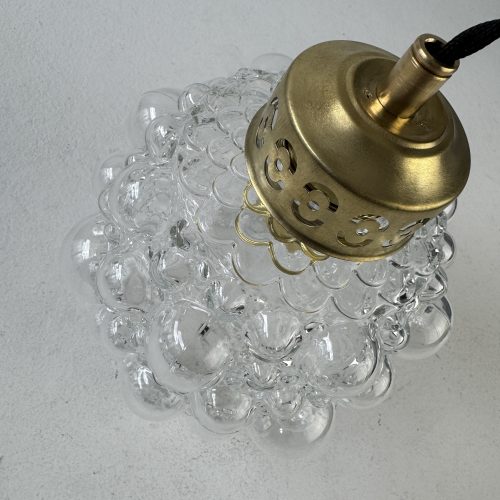 LOT 3 SUSPENSIONS  EN VERRE BULLE  / ref : L2245