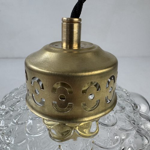 LOT 3 SUSPENSIONS  EN VERRE BULLE  / ref : L2245