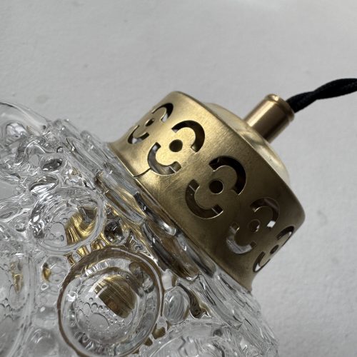 LOT 3 SUSPENSIONS  EN VERRE BULLE  / ref : L2245