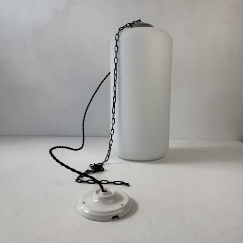 SUSPENSION  EN OPALINE XXL / ref : L2250