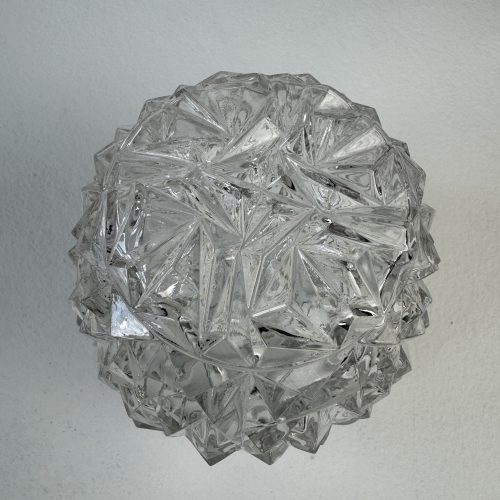 PAIRE D'APPLIQUES VERRE MOULE / ref : L2219