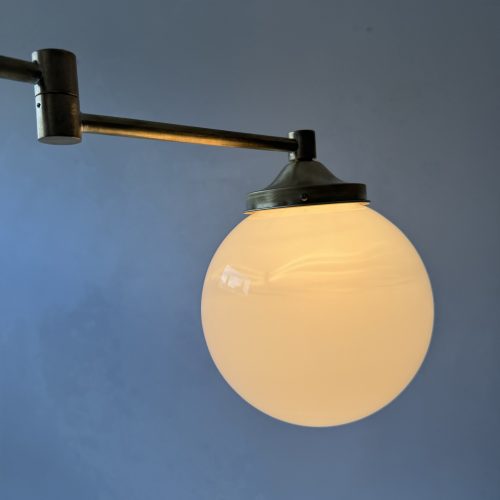 LAMPE POTENCE & OPALINE  / ref : L2160