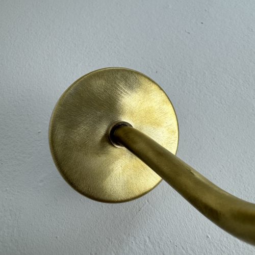 PAIRE D'APPLIQUE EN VERRE BULLE  / ref : L2284