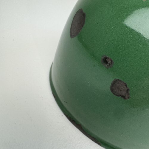 SUSPENSION D’ATELIER EMAILLEE VERTE / ref : L2285