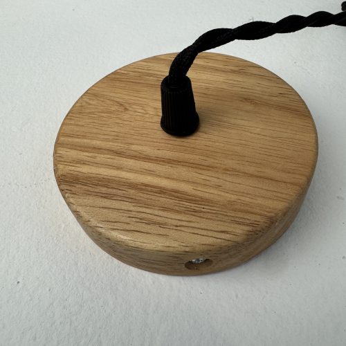 SUSPENSION EN OPALINE CANNELEE / ref : L2271