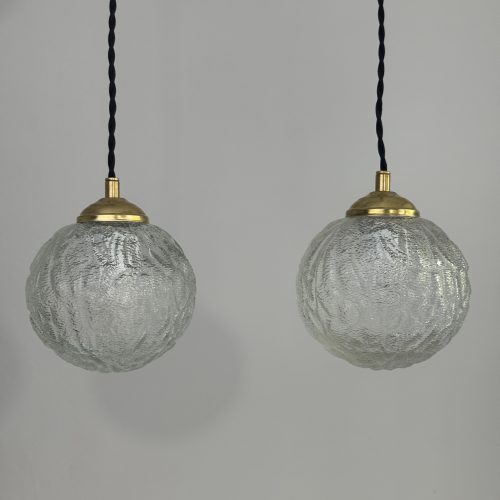 PAIRE SUSPENSIONS RONDES  / ref : L2289