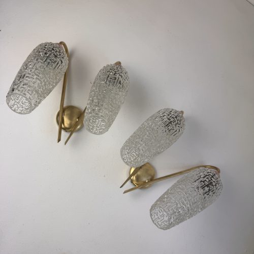 PAIRE D'APPLIQUES DOUBLE "MAISON ARLUS" / ref : L2322