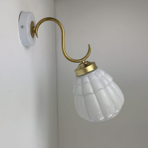 APPLIQUE EN OPALINE / ref : L2253