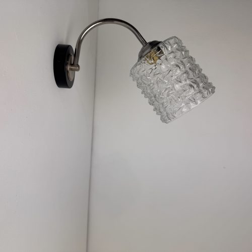 APPLIQUE EN VERRE POINTE DE DIAMANT  / ref : L2317