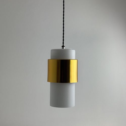 SUSPENSIONS EN OPALINE 1970  / ref : L2398
