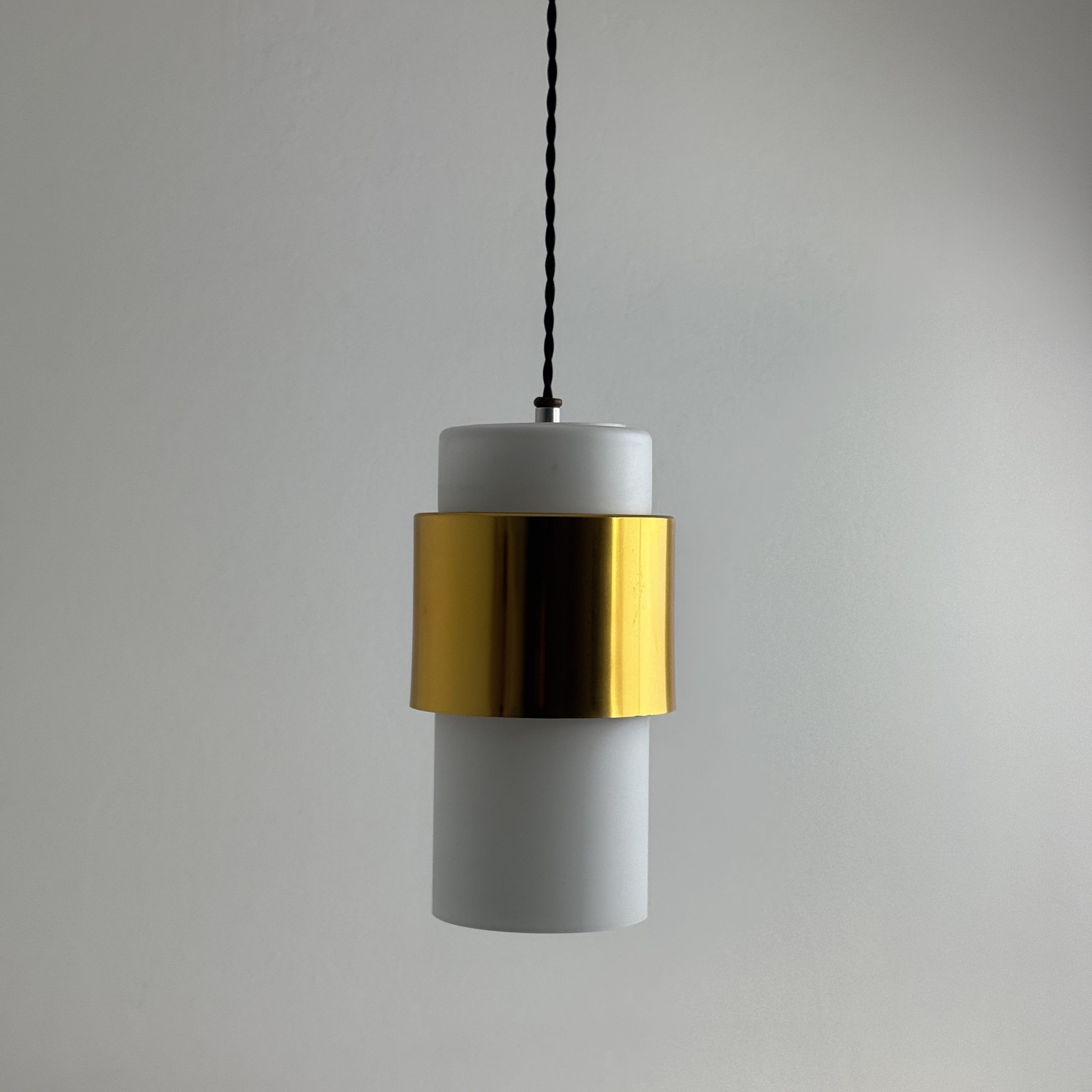 SUSPENSIONS EN OPALINE 1970 / ref : L2398