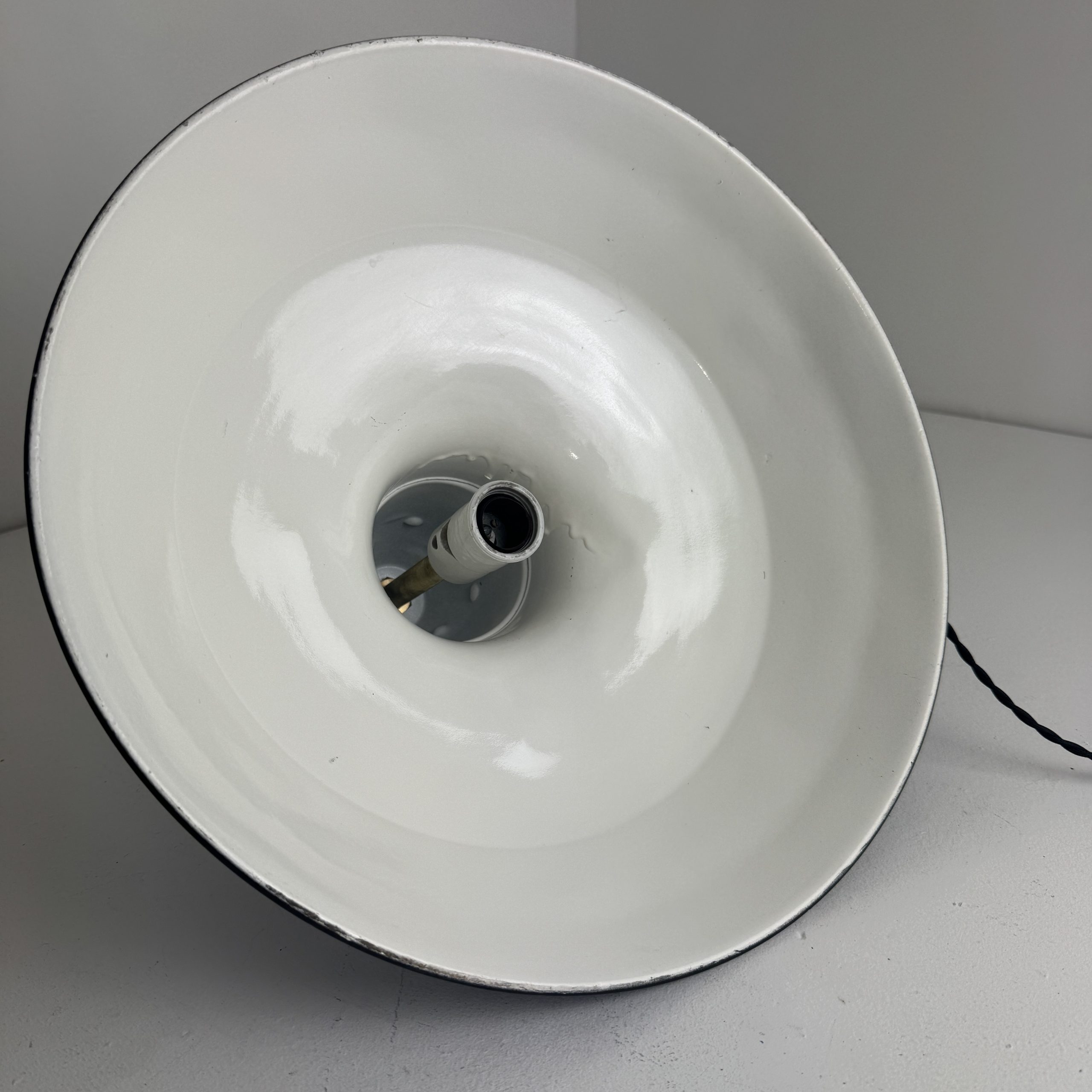 SUSPENSION D'ATELIER EMAILLEE 40 CM / ref : L2403